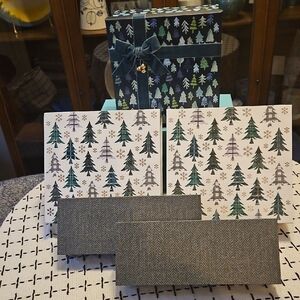 Collection of 5 Festive Holiday Gift Boxes